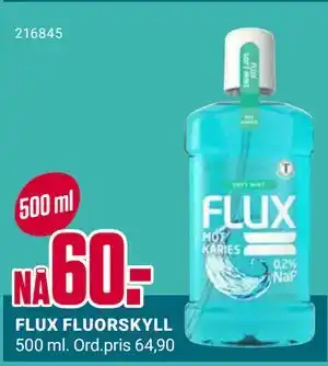 Europris FLUX FLUORSKYLL tilbud