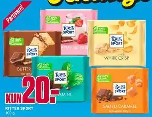 Europris RITTER SPORT tilbud