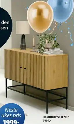 JYSK HEMDRUP SKJENK tilbud