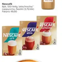 Meny Nescafé tilbud