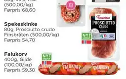 Meny Spekeskinke tilbud