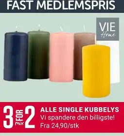 Europris ALLE SINGLE KUBBELYS tilbud