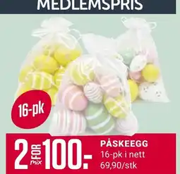 Europris PÅSKEEGG tilbud