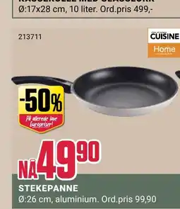 Europris STEKEPANNE tilbud
