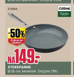 Europris STEKEPANNE tilbud