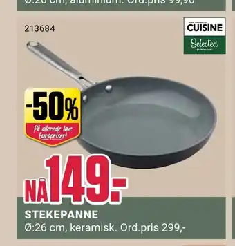 Europris STEKEPANNE tilbud