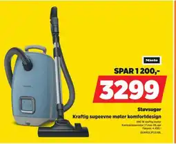 POWER Støvsuger Kraftig sugeevne møter komfortdesign tilbud