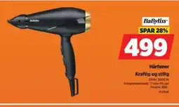 POWER BABYLISS Kraftig og stilig tilbud
