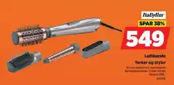 POWER BABYLISS Luftbørste tilbud