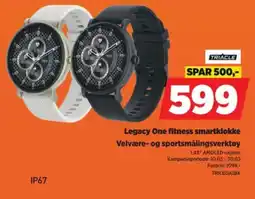 POWER Legacy One fitness smartklokke Velvære- og sportsmålingsverktøy tilbud
