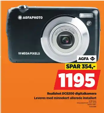 POWER Realishot DC8200 digitalkamera tilbud