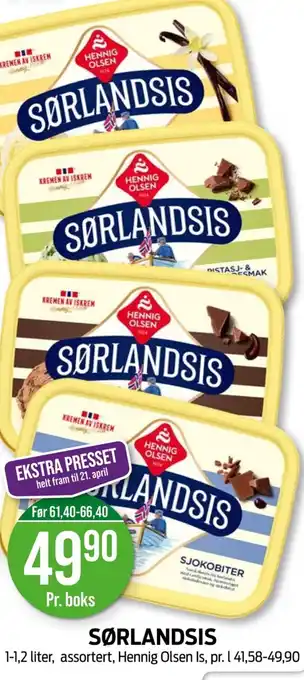 Kiwi Sørlandsis tilbud