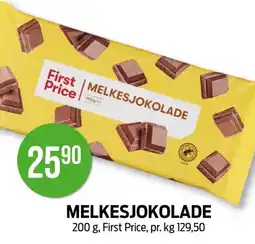 Kiwi Melkesjokolade tilbud