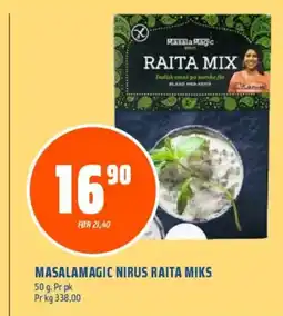 Coop Obs MASALAMAGIC NIRUS RAITA MIKS tilbud