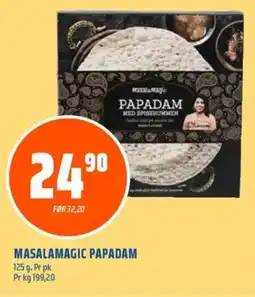 Coop Obs MASALAMAGIC PAPADAM tilbud