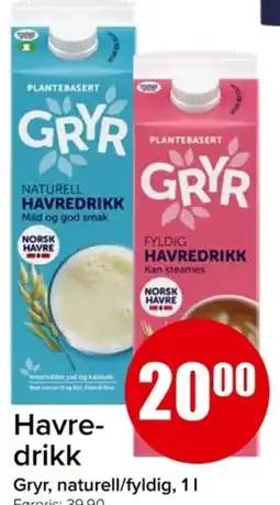 Eurospar Havre- drikk tilbud
