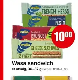 Eurospar Wasa sandwich tilbud