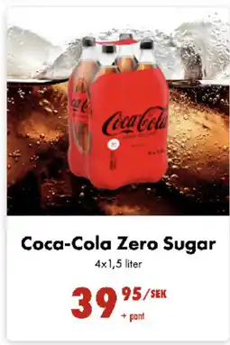 Nordby Supermarket Coca-Cola Zero Sugar tilbud