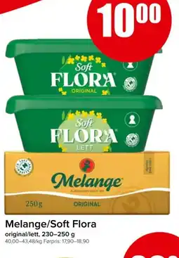 Spar Melange/soft flora tilbud