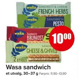 Spar Wasa sandwich tilbud