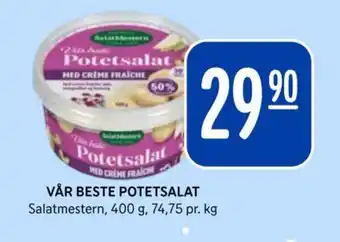 Rema 1000 SALATMESTERN Vår beste potetsalat tilbud