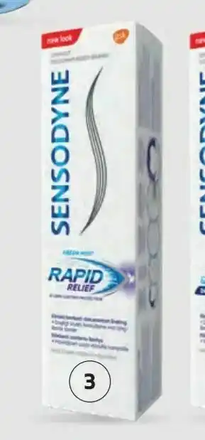 Apotek 1 Sensodyne Rapid Relief tannkrem. tilbud