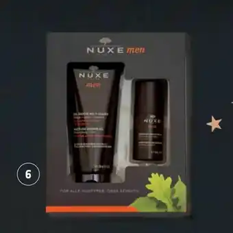 Apotek 1 Nuxe Men gavesett til mannen med deo og dusjgel tilbud