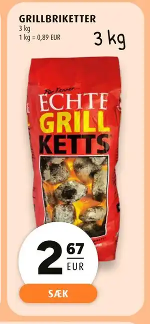 Scandinavian Park GRILLBRIKETTER tilbud