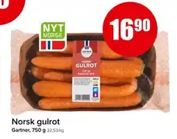 Spar Norsk gulrot tilbud