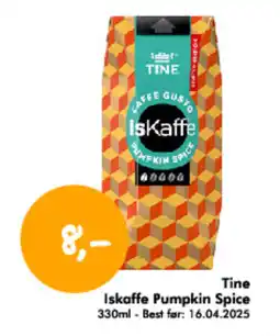 Havaristen TINE Iskaffe Pumpkin Spice tilbud