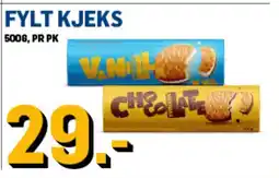 Price Lagerbutikk Fylt kjeks tilbud