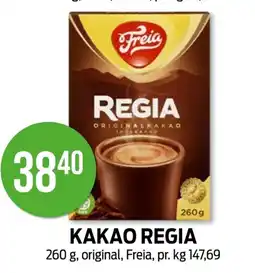 Kiwi FREIA Kakao regia tilbud