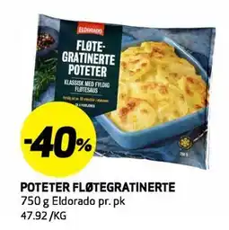 Bunnpris POTETER FLØTEGRATINERTE tilbud