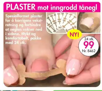 Nyttig Plaster mot inngrodd tånegl tilbud