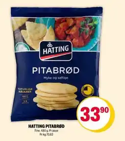 Coop Extra HATTING PITABRØD tilbud