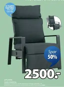 JYSK VONGE LOUNGESTOL tilbud