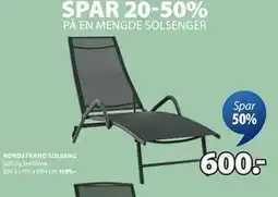 JYSK NORDSTRAND SOLSENG tilbud