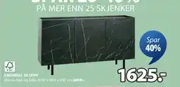 JYSK KRONDAL SKJENK tilbud