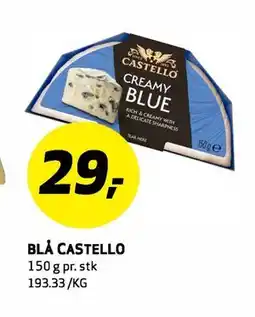 Bunnpris BLÅ CASTELLO tilbud