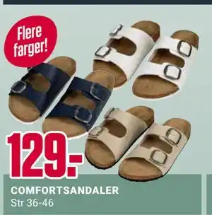 Europris COMFORTSANDALER tilbud