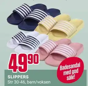 Europris SLIPPERS tilbud