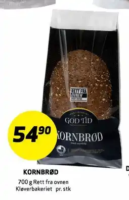 Bunnpris KORNBRØD tilbud