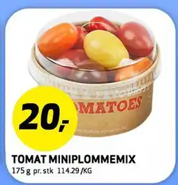 Bunnpris TOMAT MINIPLOMMEMIX tilbud