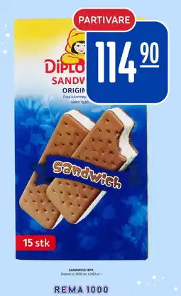 Rema 1000 SANDWICH 15PK tilbud