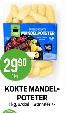Kiwi Kokte mandel- poteter tilbud