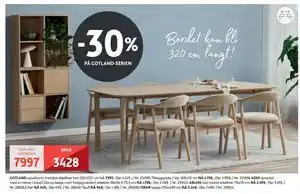 Bohus GOTLAND SPISEBORD tilbud