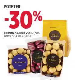 Jacobs BJERTNÆS & HOEL Poteter tilbud