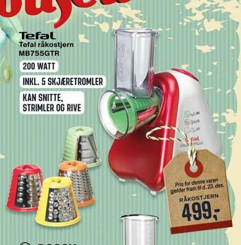 Skousen Tefal råkostjern MB755GTR tilbud