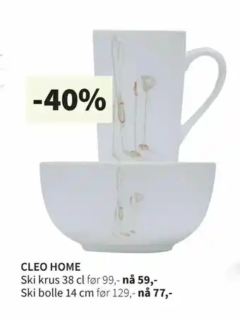 Tilbords Cleo home tilbud