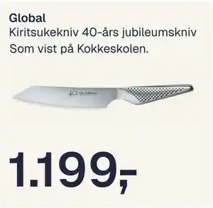 Jernia Kiritsukekniv 40-års jubileumskniv tilbud